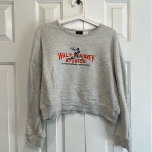 Disney100 Mickey cropped sweatshirt